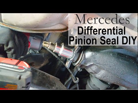 Fix Mercedes  Differential Leak, W210 W220...