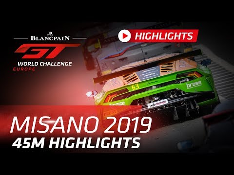 45m HIGHLIGHTS - MISANO - BLANCPAIN GT WORLD CHALLENGE 2019