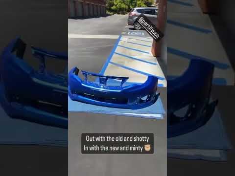 BRAND NEW SUBARU BUMPER! Partify does it best! #shortsviral #oddlysatisfying #shortsfeed #shorts
