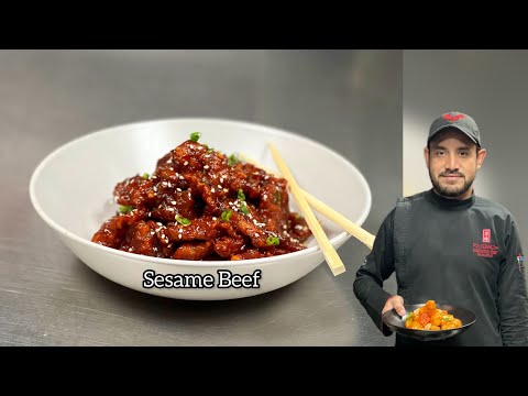 Sesame Beef Recipe || crispy beef recipe || honey beef recipe #recipe #food #cooking
