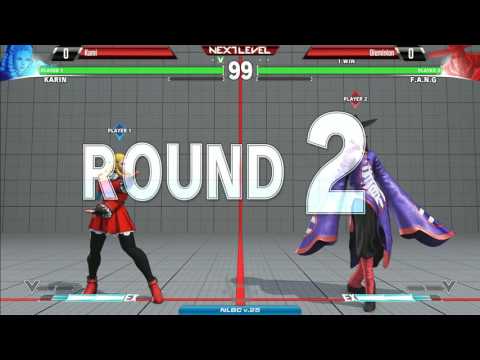 Street Fighter 5 Tournament: Next Level Battle Circuit V.25 - Kami (Karin) v Dieminion (FANG)