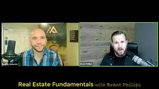 Gualter Amarelo interviews Brant on Facebook Live, talking Real Estate Investing