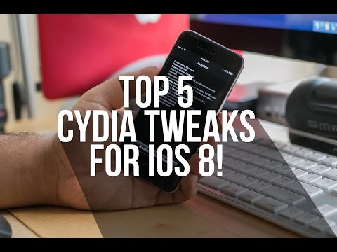 Top 5 Cydia Tweaks for iOS 8!