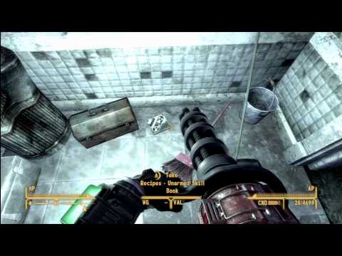 Recipes - Unarmed Skill Book "HoloTape" Location: Fallout New Vegas Old World Blues