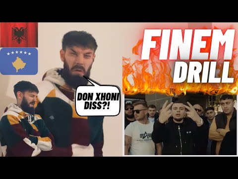 🇦🇱🇽🇰 FINEM - DRILL (Prod. By ARLENN) [HYPE UK 🇬🇧 REACTION!]