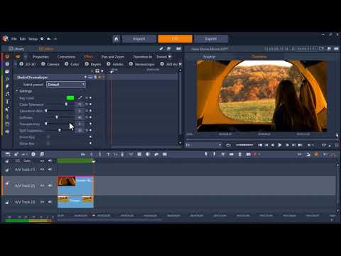 Easy Green Screen Effects with Chroma Key in Pinnacle Studio