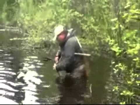 Brad Slagel Wading The Dusey River For Brookies