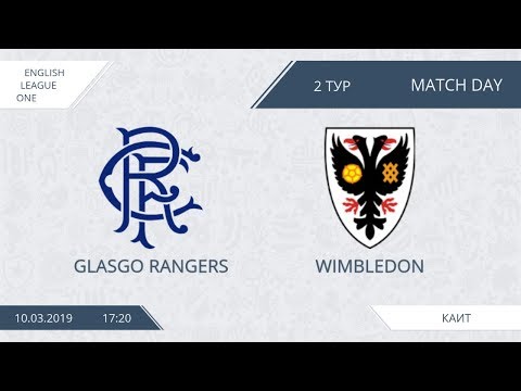 AFL19. England. League One. Day 2. Glasgo Rangers - Wimbledon