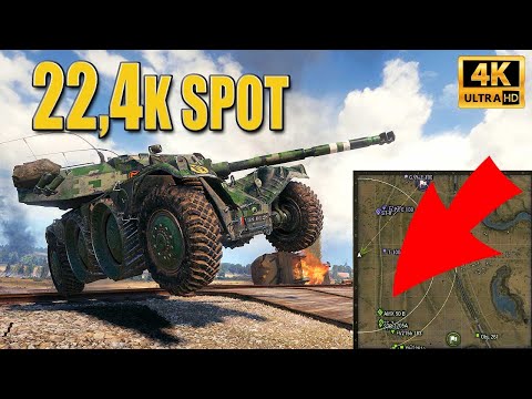 EBR 105: LEMMING DEATH TRAIN +22k SPOT - World of Tanks