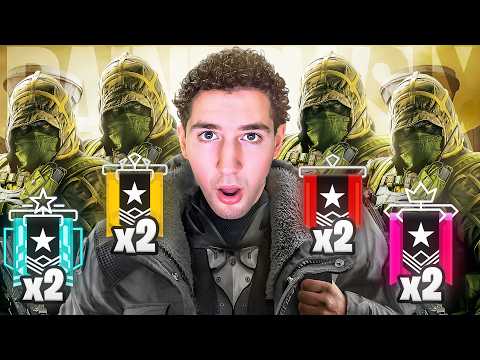 RICCI VS 2 OF EVERY RANK.. (Rainbow Six Siege)