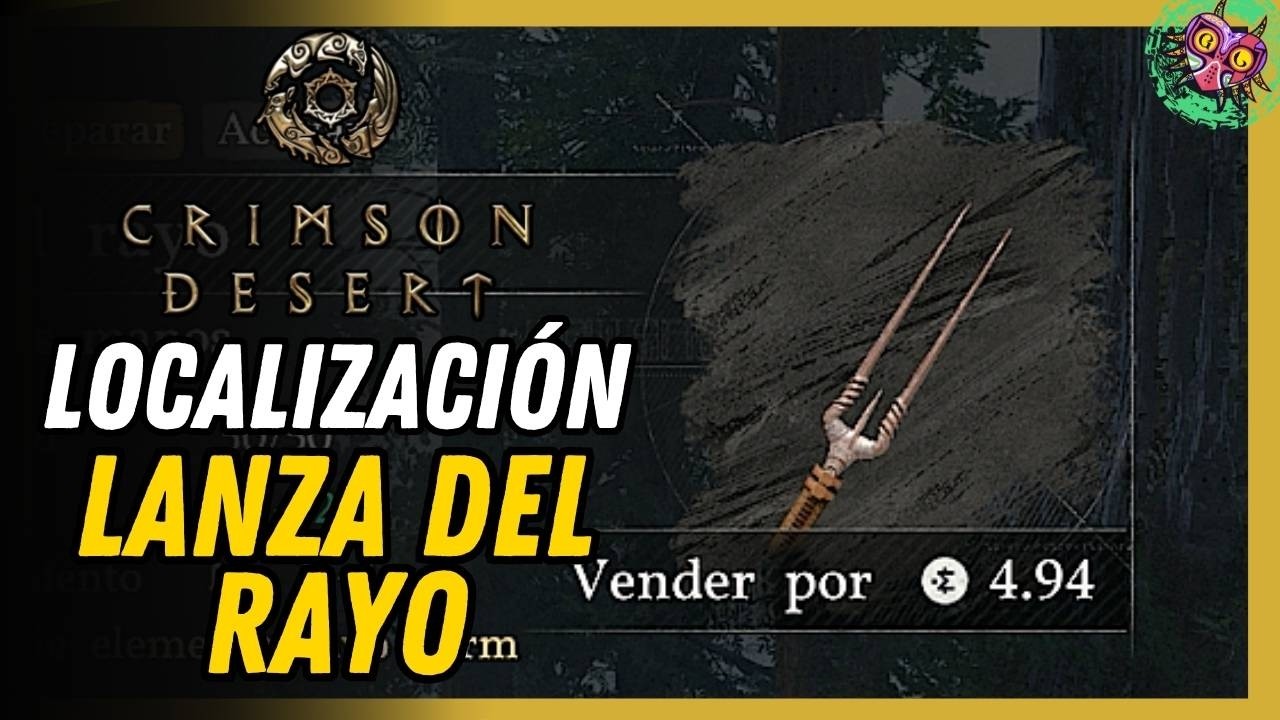 Cómo Conseguir Lanza Del Rayo Fácil | Ubicación Exacta Crimson Desert Cómo Conseguir Lanza Del Rayo Fácil | Ubicación Exacta Crimson Desert