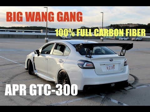 JOINING BIG WANG GANG // Installing APR GTC-300 67" Wing