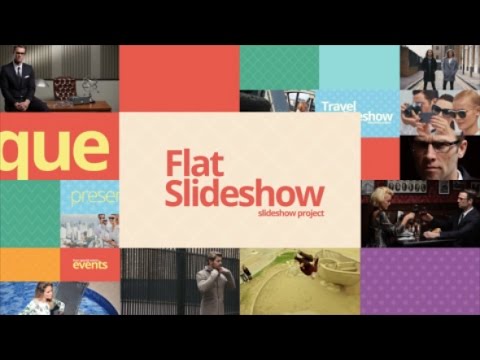 Flat SlideShow | After Effects Template