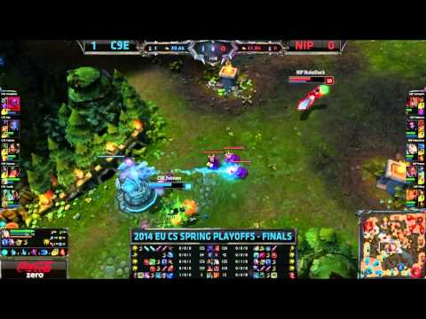 EU CS Spring 2014 Final: Ninjas in Pyjamas vs Cloud 9 Eclipse G2 (11.04.2014)