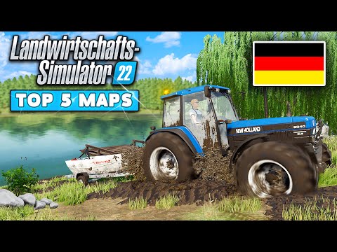 TOP 5 STUNNING MAPS OF GERMANY for Farming Simulator 22