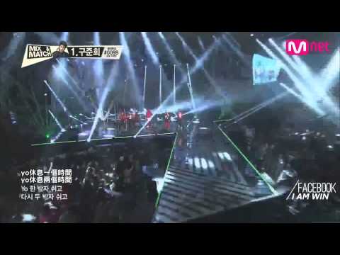 [中字]141030 MIX & MATCH EP08 韓彬&振煥&BOBBY&俊會&洪碩&東赫 - 開始(시노시작)(自作曲 )