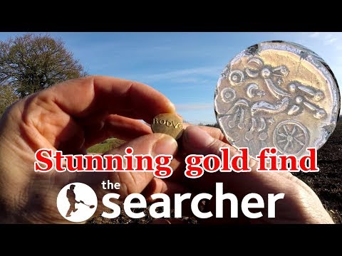 Amazing gold stater found on rally, metal detecting UK
