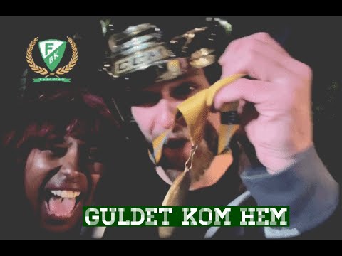 ICE-HOCKEY --FÄRJESTAD TEAMET PÅ FLGPLASTEN