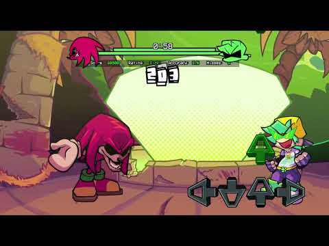 FNF vs Sonic.Exe B3 Rerun Krumbo / Knuckles - Smash And Crash (FC)