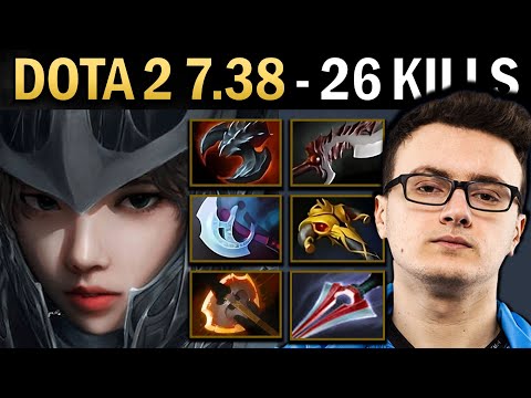 Phantom Assassin Gameplay Miracle with 26 Kills and 1128 GPM - Dota 7.38