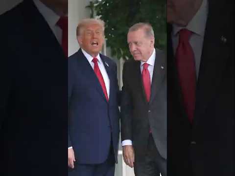 Trump Welcomes Turkey's Erdogan to White House