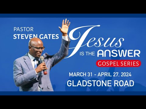 Jesus is the Answer Gospel Series: Wednesday April 3, 2024