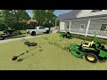 Our lawn mower business made us RICH | Farming Simulator 22