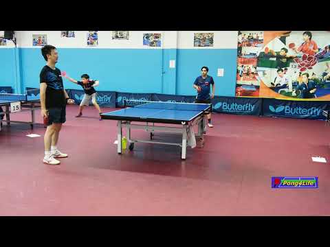 U2200 Round Robin: Arun (1959) vs Jin Jing (1910) at ICC Butterfly Open on  2018-12-8