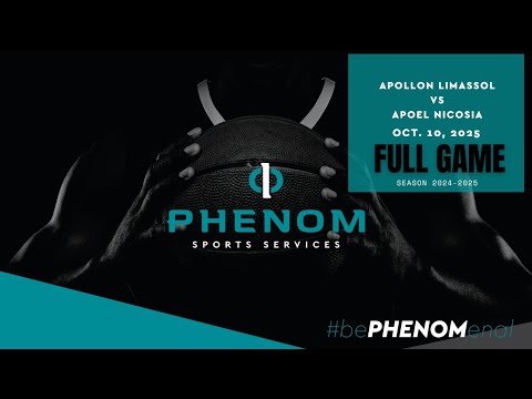 Full Game Apollon Limassol vs Apoel 88-90 || Oct. 10, 2025