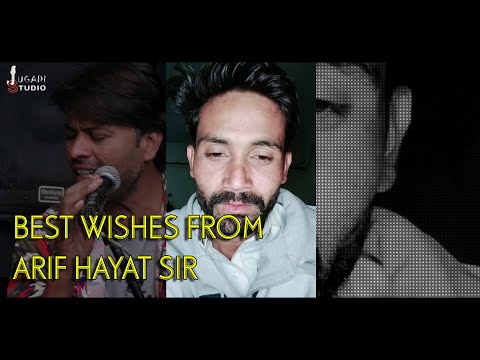 Best Wishes From Arif Hayat Sir for Our  Cover  Project Yaddan