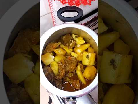 Costela Com Mandioca #food #shorts