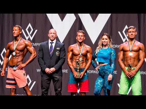 Men`s Phsyique +178cm Nordic Championship 2016 I walk and Finals
