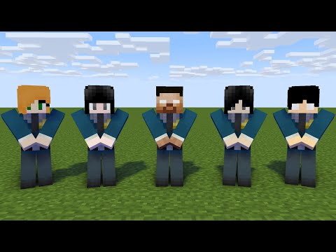 MONSTER SCHOOL : WALKER DANCE MEME POLICE HEROBRINE FAMILY - MINECRAFT ANIMATION