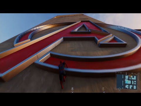 Spiderman PS4 PRO - AVENGERS Tower HIGH QUALITY (what a view!)