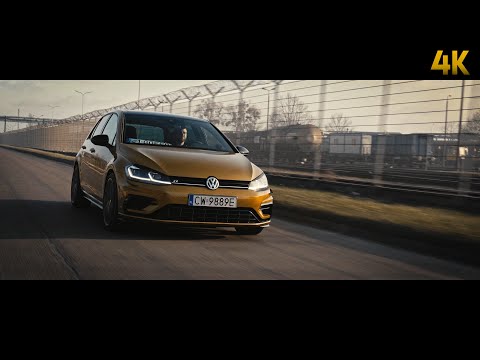 Sunset Golf | 500HP+ | Volkswagen Golf R | 4K 21:9