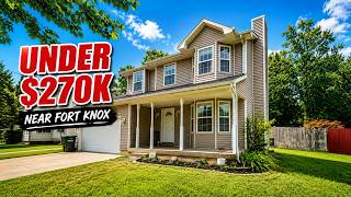 This Is What You Can Get for Under $270K in Radcliff KY, 20 Minutes From Fort Knox