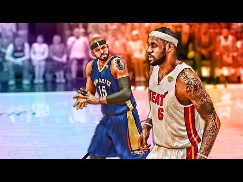 NBA 2K14 My Career Mode PS4 Playoffs NFG1 - The Miami Heat Ain't To Be Played Wit! | iPodKingCarter