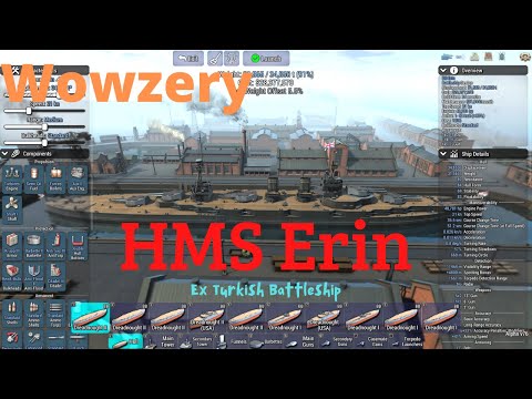HMS Erin - Ultimate Admiral: Dreadnoughts