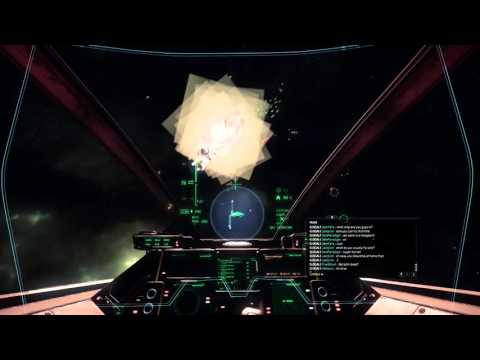 Star Citizen Alpha 2.1 Vanguard Test Run (with surprise ending)