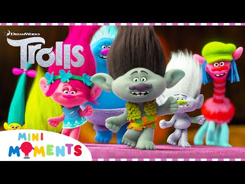 Can't Stop The Feeling! 🪩 🌈 | Trolls | Full Song | Movie Moments | Mini Moments