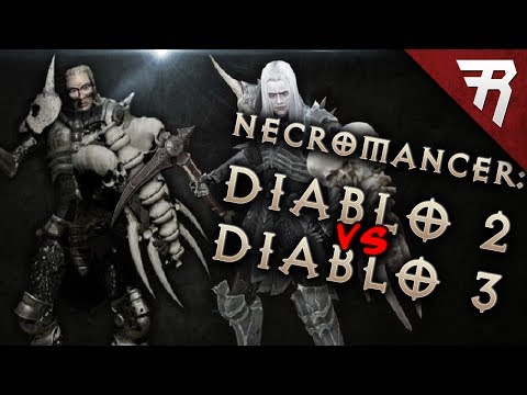 Necromancer: Diablo 3 VS. Diablo 2 (Review + Gameplay)