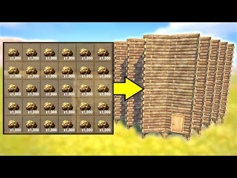 RAIDING an UNEXPECTED SULFUR JACKPOT from a 100% WOODEN BASE!!!