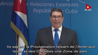 Bruno Rodríguez, canciller cubano en discurso ante la ONU (20 Sept 2020)