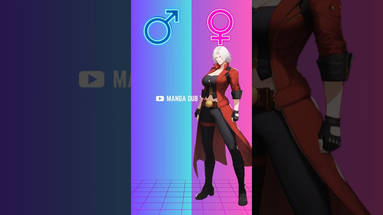 ♂️💫♀️ #genderswap #boytogirl #Anime #genderbender #tgtf #maletofemale #mtf #ftm #devilmaycry #dmc