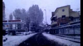 preview picture of video 'Garbagnate milanese nevicata'
