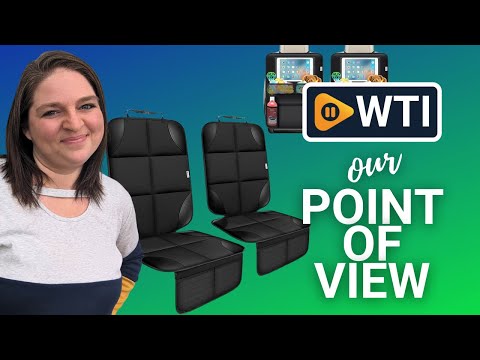 Car Seat Protector Under Baby Car Seat+ Seat Back Protector Organizer Kick Mat - WTI product video review