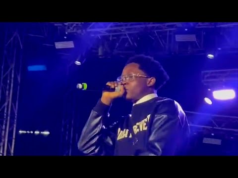 Disasta performance on Davido 5ive tour in uyo.