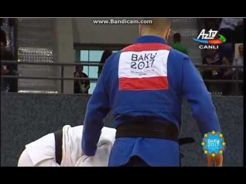 Islam Oyunlari Final AZE VS ALG Ushangi Kokuri IPPON (HALALDI) 15.05.2015