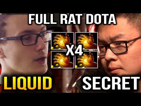 LIQUID VS SECRET - RAT DOTA BEST DOTA GAME 2 Dota 2 7.07c