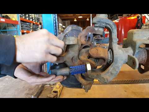 GM Tapered Knuckle Insert On Jeep JK Axle - RuffStuff Specialties